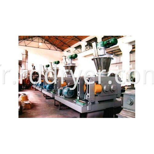 extrusion granulator for fertilizer